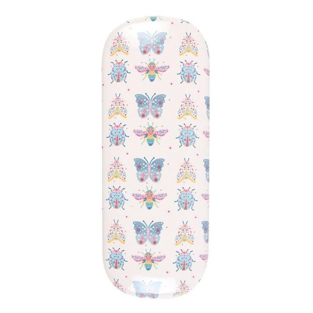 Something Different Floral Bug Glasses Case / Multicolored